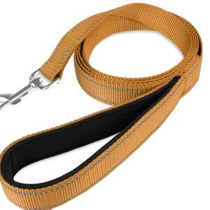 Taglory Double-Sided Reflective Heavy Duty Dog Leash ,Neoprene Padded